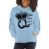 I'm's Curvy Queen Hooded Sweatshirts