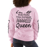 I'm's Curvy Queen Hooded Sweatshirts