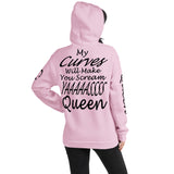 I'm's Curvy Queen Hooded Sweatshirts