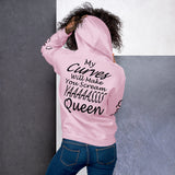 I'm's Curvy Queen Hooded Sweatshirts