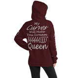 I'm's Curvy Queen Hooded Sweatshirts