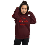 I'm's Bloody Perfect Hooded Sweatshirts