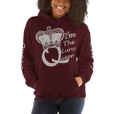 I'm's Curvy Queen Hooded Sweatshirts