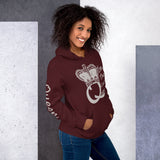 I'm's Curvy Queen Hooded Sweatshirts