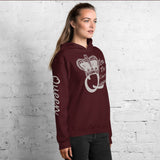 I'm's Curvy Queen Hooded Sweatshirts