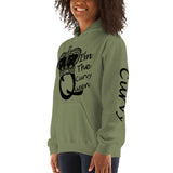 I'm's Curvy Queen Hooded Sweatshirts