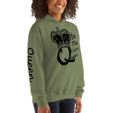 I'm's Curvy Queen Hooded Sweatshirts