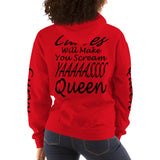 I'm's Curvy Queen Hooded Sweatshirts