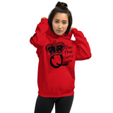 I'm's Curvy Queen Hooded Sweatshirts