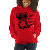 I'm's Curvy Queen Hooded Sweatshirts