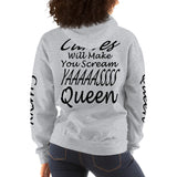 I'm's Curvy Queen Hooded Sweatshirts