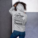 I'm's Curvy Queen Hooded Sweatshirts