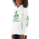 I'm's Me (The Finger) Hooded Sweatshirts