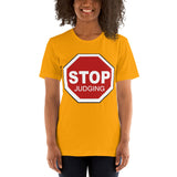 I'm's Stop Judging Short-Sleeve T-Shirt