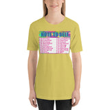 I'm's Note To Self Short-Sleeve T-shirt