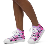 I'm's The Pink in This Camo World High Top Shoes