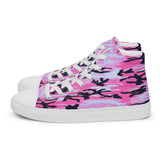 I'm's The Pink in This Camo World High Top Shoes