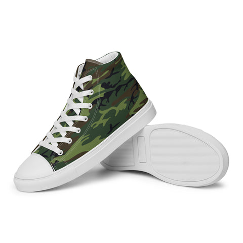 I'm's The Pink in This Camo World High Top Shoes