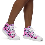 I'm's The Pink in This Camo World High Top Shoes